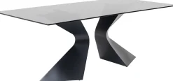 KARE Tisch Gloria Schwarz 200x100cm