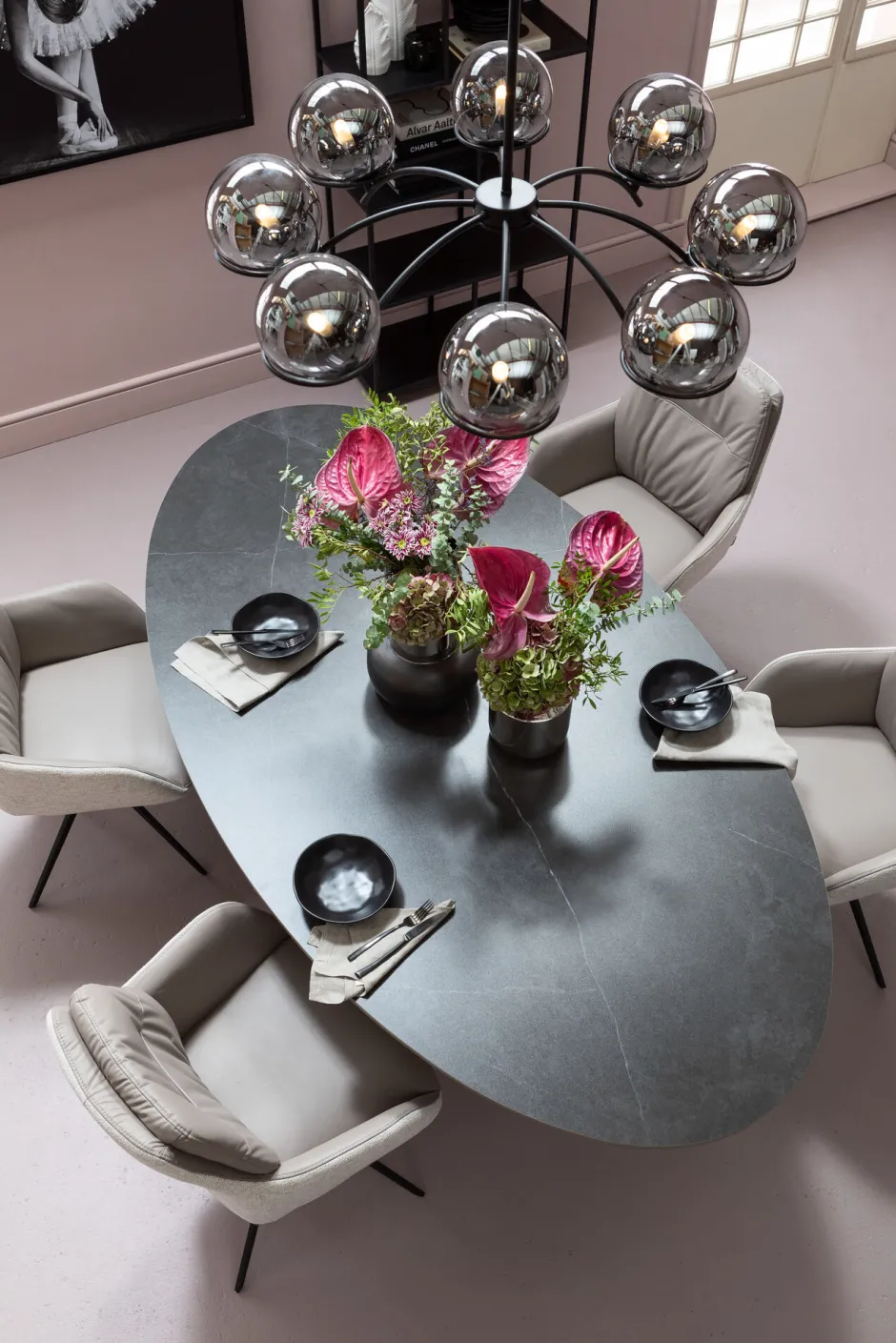 KARE Tisch Grande Possibilita Schwarz 220x120cm