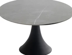 KARE Tisch Grande Possibilita Schwarz Ø120cm