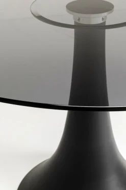KARE Tisch Grande Possibilita Smoke Glas Ø110cm