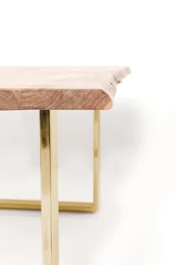 KARE Tisch Harmony Brass 180x90