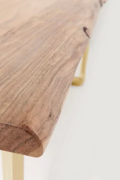 KARE Tisch Harmony Brass 180x90