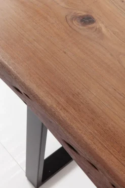 KARE Tisch Harmony Dunkel Chrom 180x90