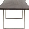 KARE Tisch Harmony Dunkel Chrom 160x80