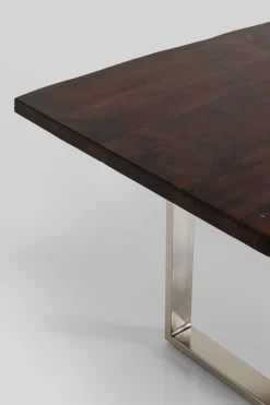 KARE Tisch Harmony Dunkel Chrom 160x80