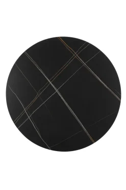 KARE Tisch Invitation Set Ceramic Schwarz SchwarzØ120cm