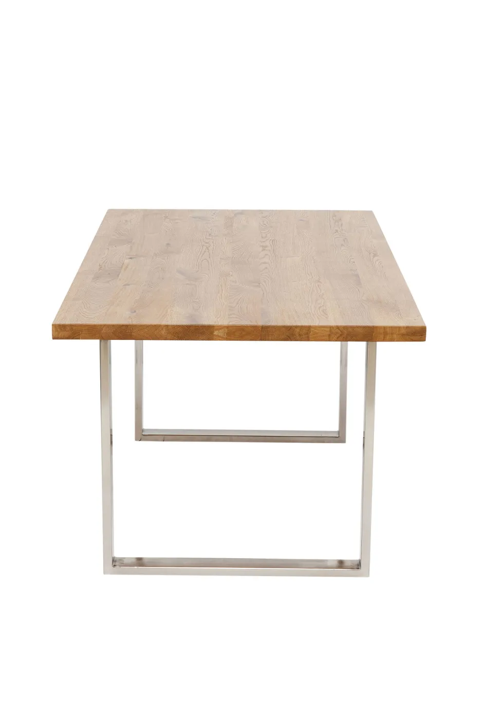 KARE Tisch Jackie Eiche Chrom 160x80