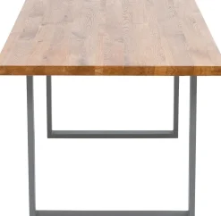 KARE Tisch Jackie Eiche Rohstahl 200x100