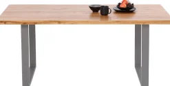 KARE Tisch Jackie Eiche Rohstahl 200x100
