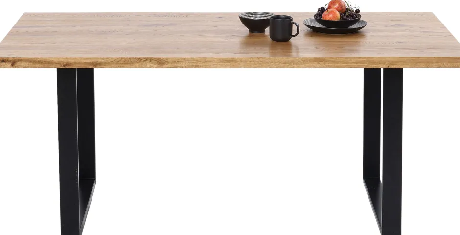 KARE Tisch Jackie Eiche Schwarz 160x80