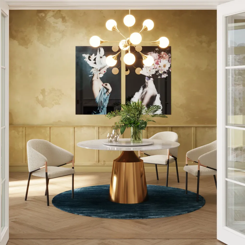 KARE Tisch Lucia Ø135cm