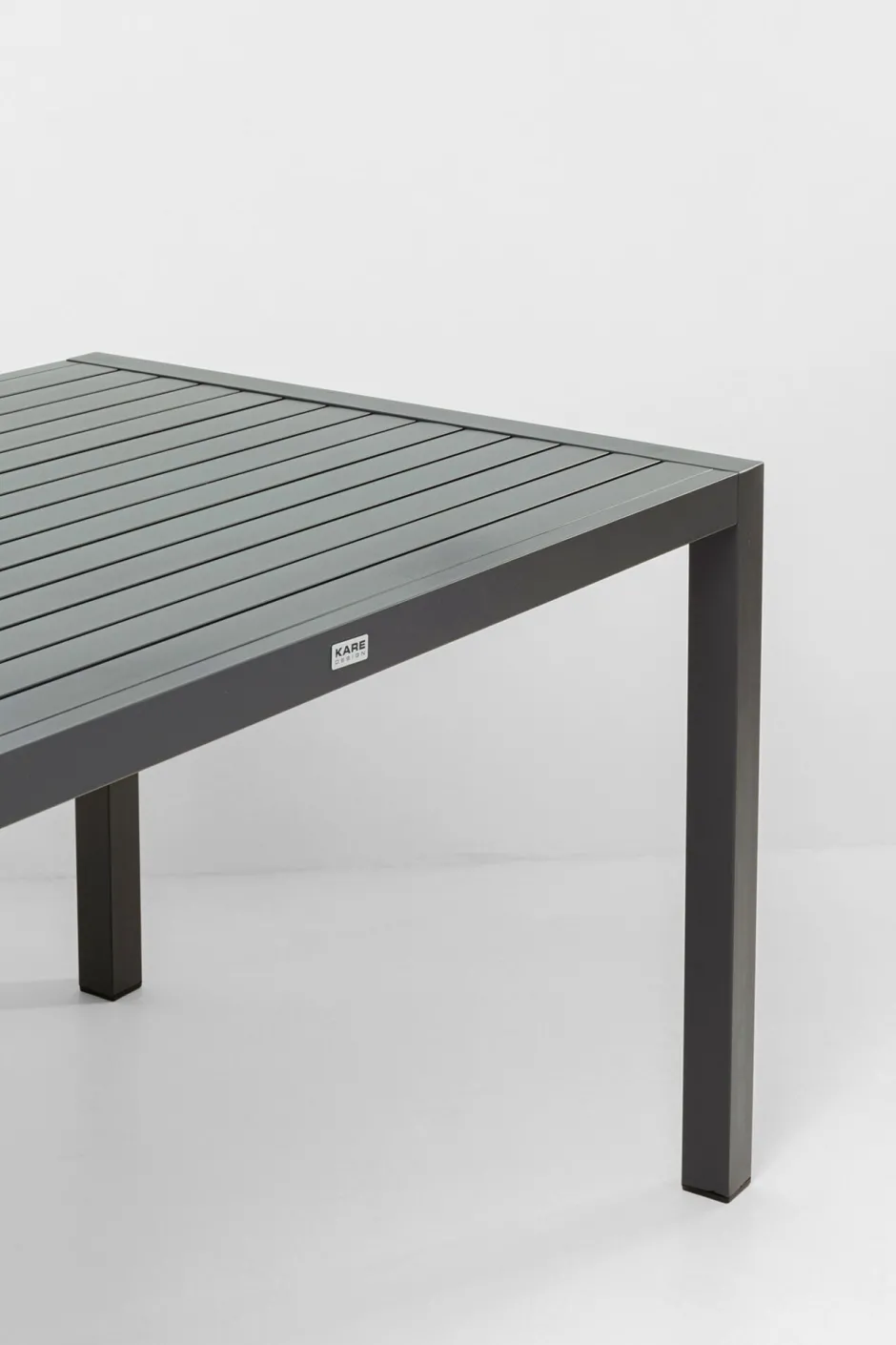 KARE Tisch Madagascar Schwarz 80x140cm