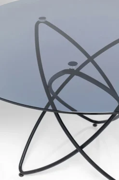 KARE Tisch Molekular Schwarz Ø120cm