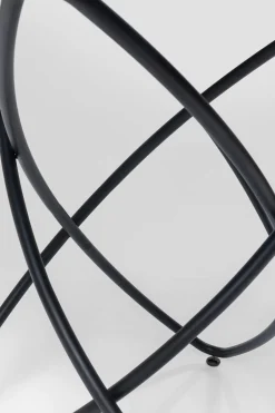 KARE Tisch Molekular Schwarz Ø120cm