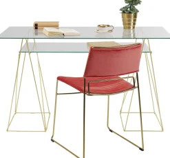 KARE Tisch Polar Brass Matt 8mm ESG