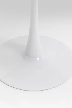 KARE Tisch Schickeria Marmor Weiß Ø110cm