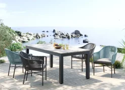 KARE Tisch Sorrento Grau180x90cm