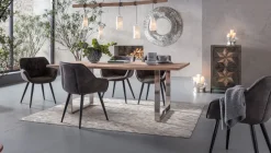 KARE Tisch Symphony Chrom 200x100