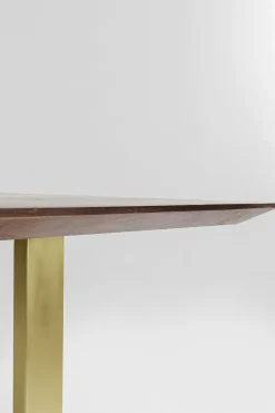 KARE Tisch Symphony Dunkel Brass 160x80