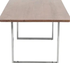 KARE Tisch Symphony Dunkel Chrom 180x90