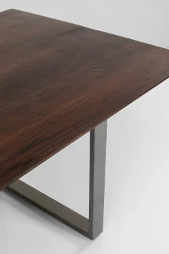 KARE Tisch Symphony Dunkel Rohstahl 160x80