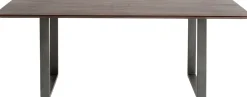 KARE Tisch Symphony Dunkel Rohstahl 160x80