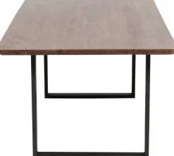 KARE Tisch Symphony Dunkel Rohstahl 160x80