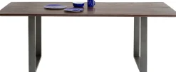 KARE Tisch Symphony Dunkel Rohstahl 180x90