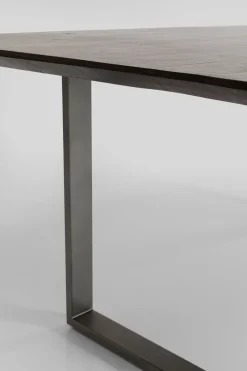 KARE Tisch Symphony Dunkel Rohstahl 180x90