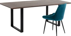 KARE Tisch Symphony Dunkel Schwarz 160x80