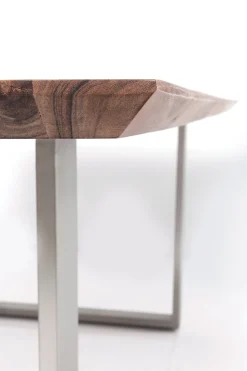 KARE Tisch Symphony Rohstahl 160x80