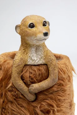 KARE Tischleuchte Animal Meerkat Fur 50cm