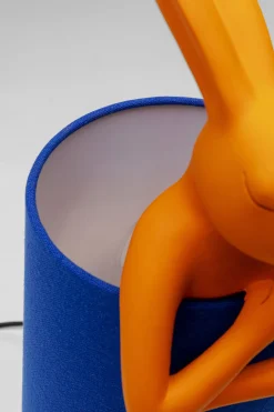 KARE Tischleuchte Animal Rabbit Orange/Blau 50cm