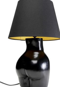 KARE Tischleuchte Donna Schwarz 48cm