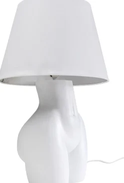 KARE Tischleuchte Donna Weiß 48cm