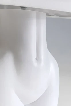 KARE Tischleuchte Donna Weiß 48cm