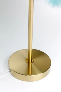 KARE Tischleuchte Feather Palm Grün 60cm