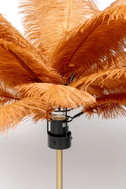 KARE Tischleuchte Feather Palm Braun 60cm