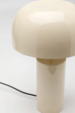 KARE Tischleuchte Loungy Ecru Weiß 38cm