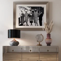 KARE Tischleuchte Mamo Deluxe Grau 38cm