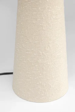 KARE Tischleuchte Marleen Beige Boucle 60cm
