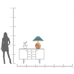 KARE Tischleuchte Musa 64cm