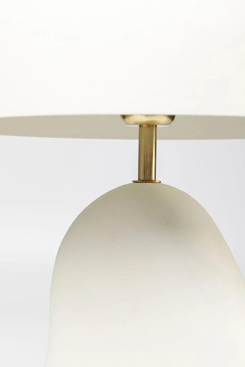 KARE Tischleuchte Nube Weiß 48cm