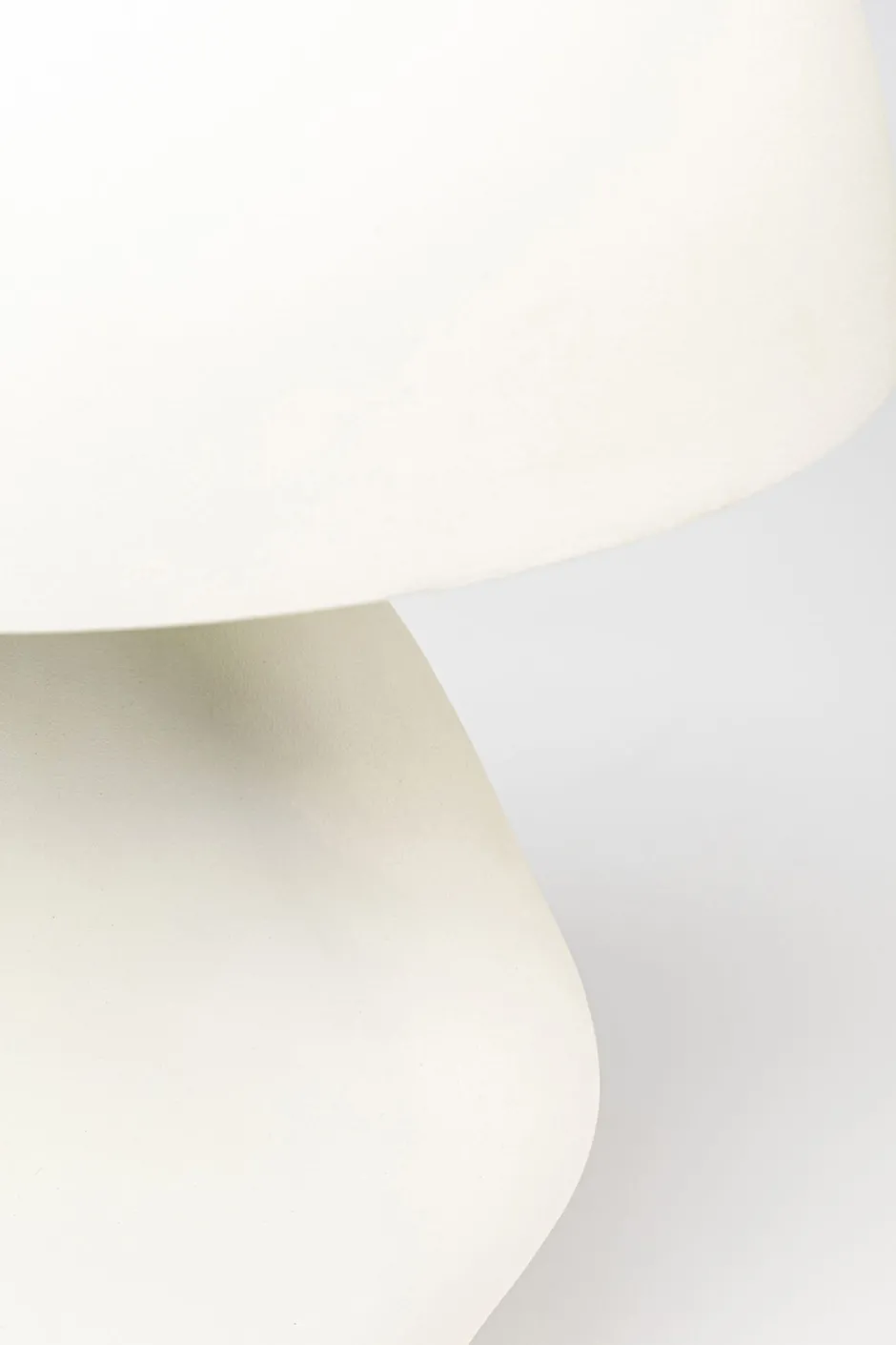 KARE Tischleuchte Nube Weiß 48cm