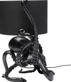 KARE Tischleuchte Octopus Schwarz 47cm