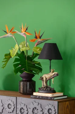 KARE Tischleuchte Relax Leopard