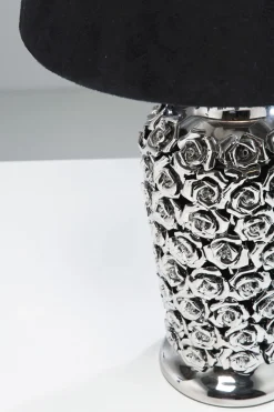 KARE Tischleuchte Rose Silber 57cm
