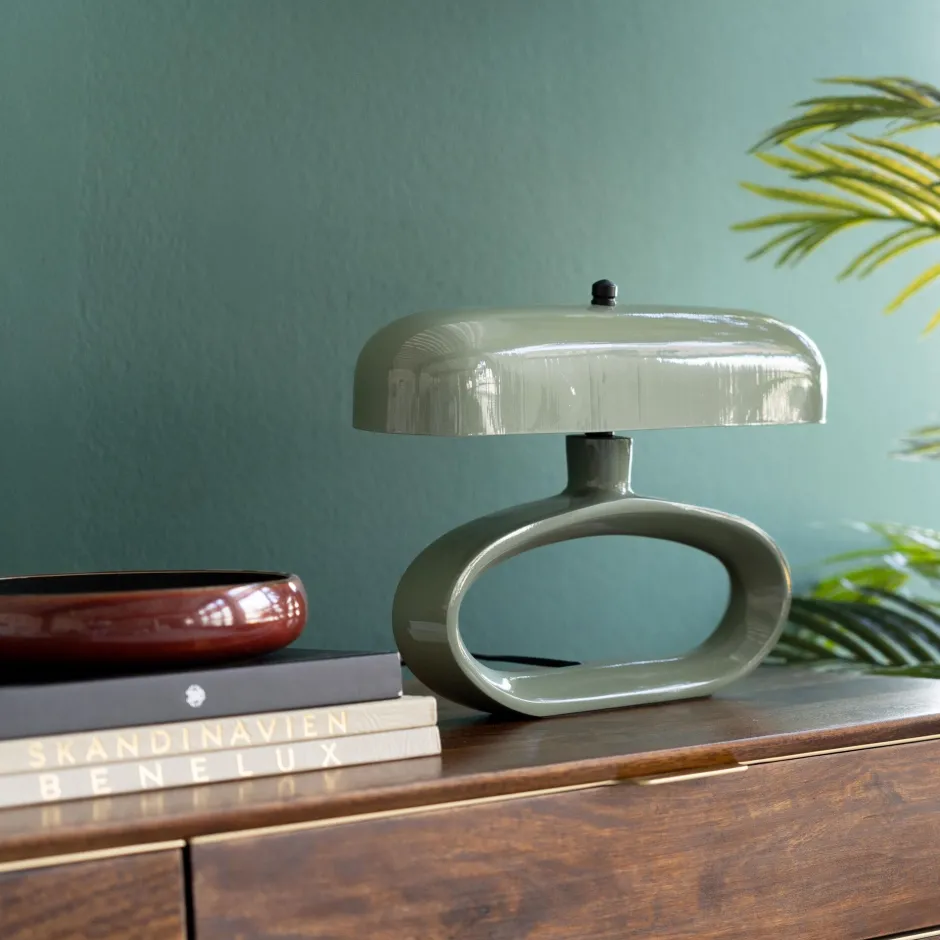 KARE Tischleuchte Suki Salbei 26cm