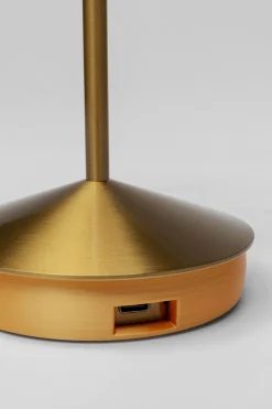 KARE Tischleuchte Swirl Gold Sunrise