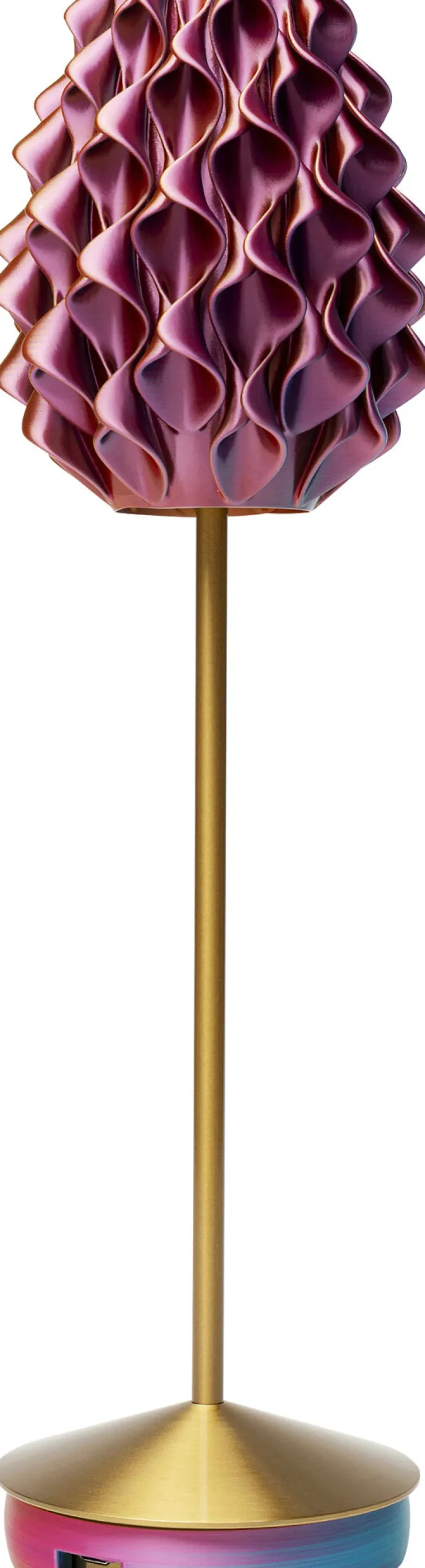 KARE Tischleuchte Swirl Gold Sunset